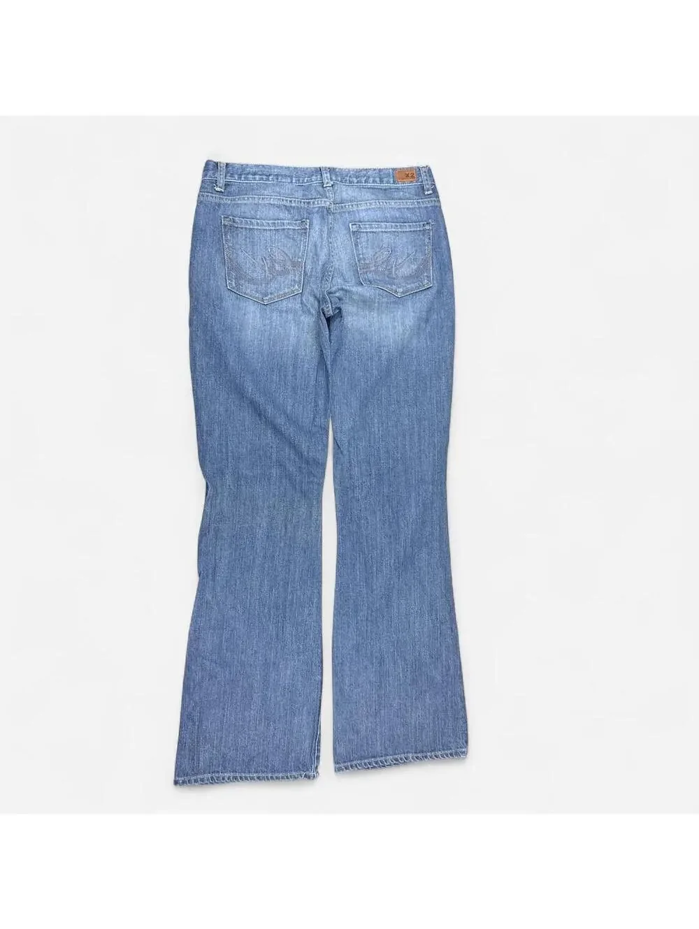 Vintage Y2K X2 Low Rise Bootcut Flare Jeans in Medium Wash